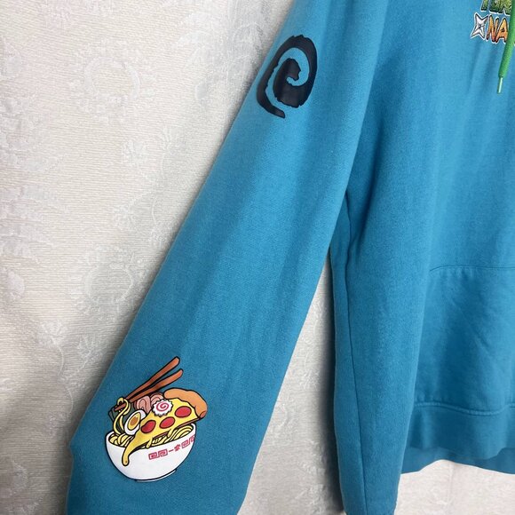 Teenage Mutant Ninja Turtles x Naruto Group Shot Hoodie BoxLunch women XL TMNJ - Picture 6 of 15